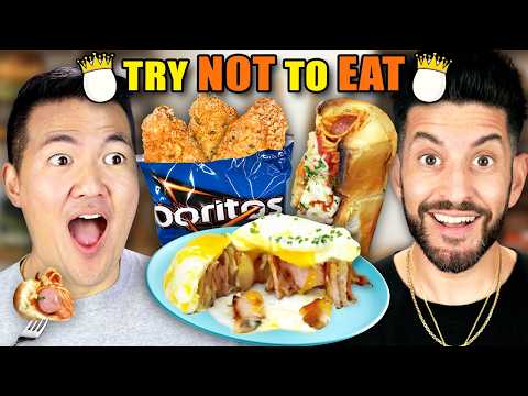 Try Not To Eat - Josh Elkin's Viral Foods! (ft. Josh Elkin)