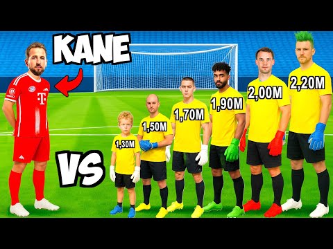 Jedes Mal wenn HARRY KANE trifft, wird der TORWART GRÖßER! 👀⚽️
