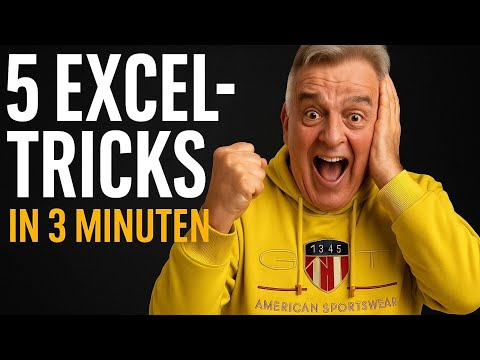 💡 Excel Tipps: 5 geniale Tricks in nur 3 Minuten