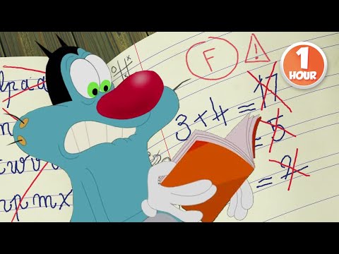 Is Oggy a Good Student? | OGGY TV | 1 Hour Compilation | New Episodes in HD