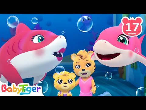 Baby Shark🦈 + More Animals Kids Songs & Nursery Rhymes | Educational Songs | BabyTiger