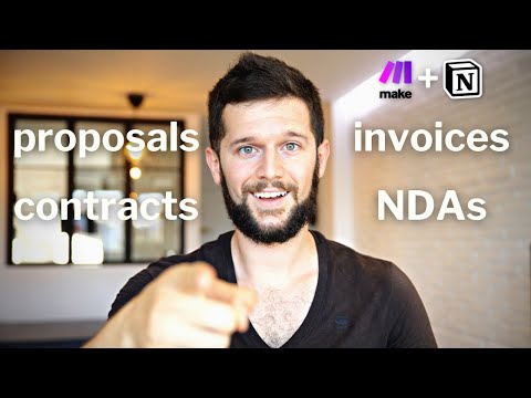 I create PDFs automatically using Notion (HUGE time saver)