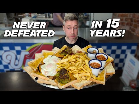 15 YEARS AND NO ONE HAS EVER BEATEN THE "MEGABEAST" BREAKFAST CHALLENGE