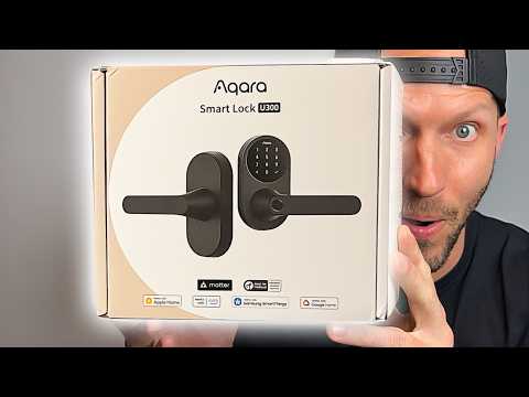 NEW Aqara U300 Smart LEVER Lock with Apple Home Key!