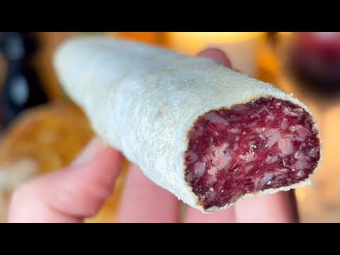 Homemade Saucisson: CASING-FREE! Quick Recipe / Appetizer Idea