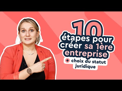 Les étapes de création d'entreprise et le choix du statut juridique | L-Expert-Comptable.com