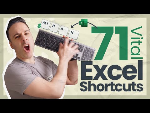 71 VITAL Excel Shortcuts to Make You LIGHTNING FAST!