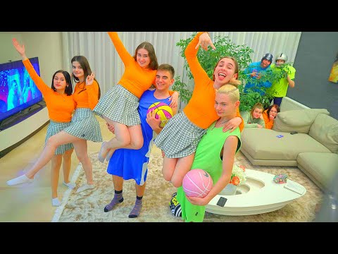 ТУСОВКУ ЧЕРЛИДЕРШ И БАСКЕТБОЛИСТОВ ИСПОРТИЛИ ШКОЛЬНИКИ!!!