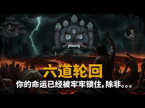 六道轮回真的存在？这张图揭开你前世之谜！【中英双字幕】
