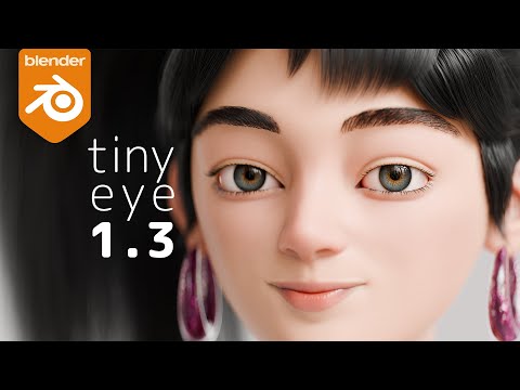 Tiny Eye 1.3 • Free Procedural Eyes for Blender