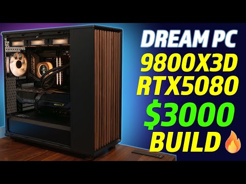 Building My $3000 Dream Gaming PC! Ryzen 9800X3D + RTX 5080 | North XL Full Build & Guide