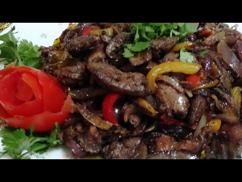 إنسى طريقتك القديمه للكبد والقوانص بخطوات بسيطةهتعملي أجمل والذ طبق فى١٠دقايق زي#أفخم_المطاعم وتحدي