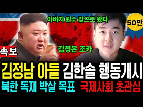 김정은 끝났다!  김한솔 망명 성공! 피 묻은 비자금 장부 공개되자 평양 발칵! / 김한솔  뒤에 있는 조선해방단체, 크리스토퍼 안의 완벽한 작전 성공!
