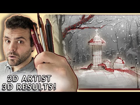 2D Artists - you have a 3D SECRET WEAPON in Blender