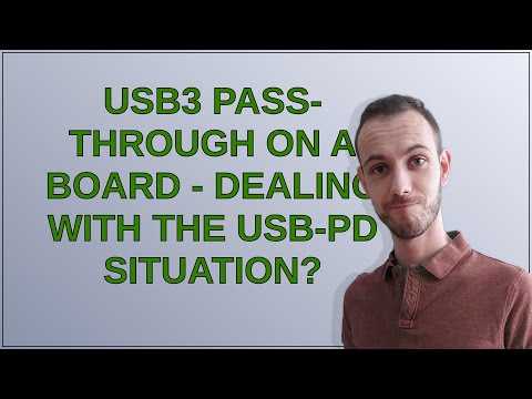 Electronics: USB3 pass-through on a board - dealing with the USB-PD situation?