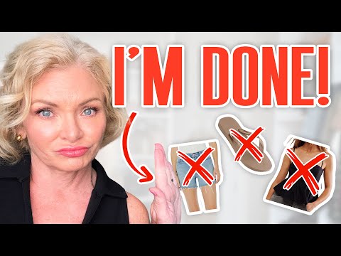 Over 50? Ditch These 5 Summer Fashion Items in 2025!