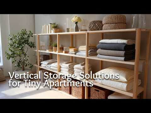 Maximize Every Inch: Vertical Storage Solutions for Tiny Apartments