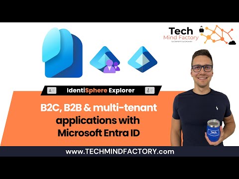 B2C, B2B & multi-tenant applications with Microsoft Entra ID