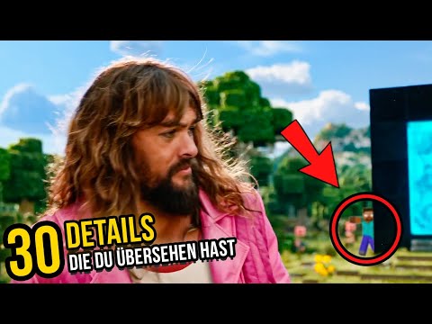 30 HIDDEN DETAILS in the MINECRAFT MOVIE that you missed! [SPOILER]