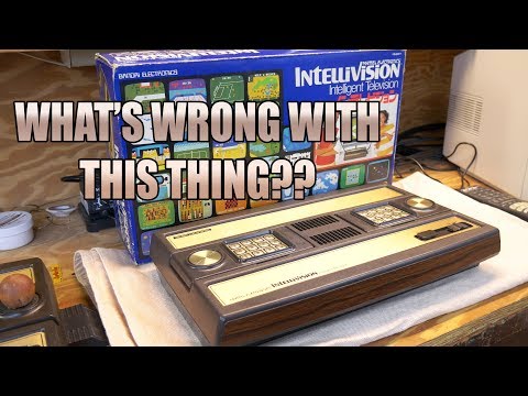 Bandai Intellivision diagnosis and major repair