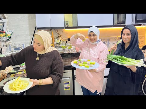 العزومه كانت عندي المره دي وقاعده زمان ودفي العيله ربنا يديم لمتنا