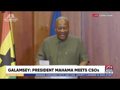 Galamsey: I will not hesitate to declare State of Emergency if...... - President Mahama