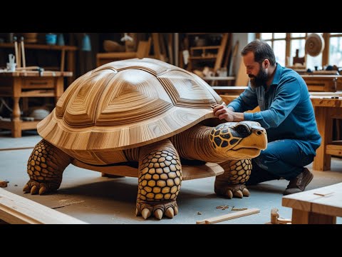 The Art of Woodworking: Young Artisan Crafts A Truly Unique & Exotic Table