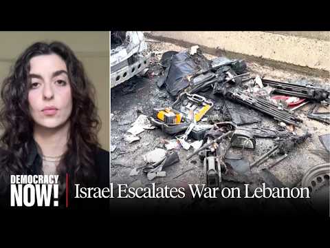 Report from Beirut: "Hearts Are Very, Very Heavy" After Israeli Strikes Target Journalists, Medics