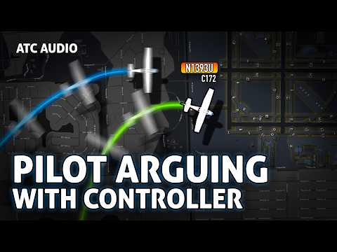 "Full stop, taxi back due to me? -Yes, due to you!". Real ATC Audio