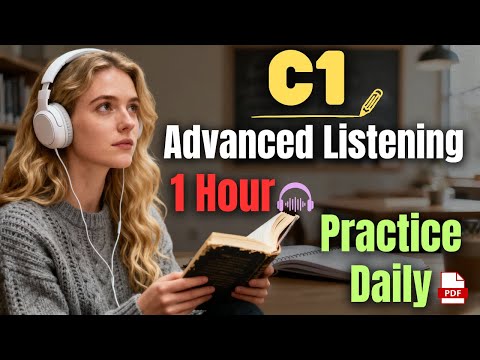 Ultimate C1 English Listening Practice | Level Up Your Speaking Skills in 1 Hour