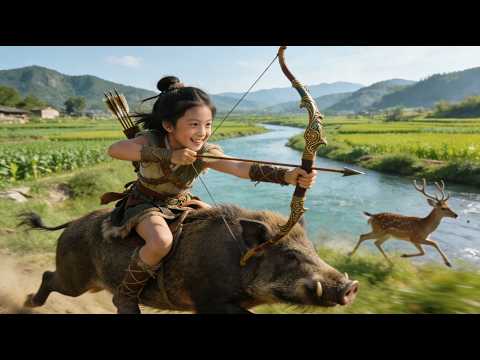 爹爹進山打獵意外重傷，危急關頭萌寶吞下系統贈予的大力丸，竟能單手生擒野豬，從此逆襲成為遠近聞名的最強小獵人！#短劇 #短劇推薦 #drama