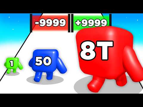 MAX LEVEL NUMBER RUN! - Level Up Numbers Number Run 3D