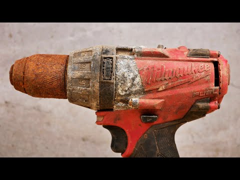 Restoring a RUSTY Milwaukee 2604 Brushless Drill – Full Teardown & Revival