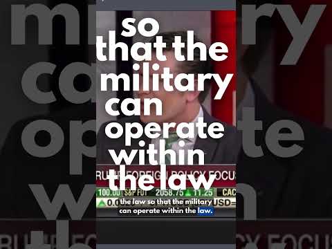 Secretary of Defense Pete Hegseth On Illegal Orders