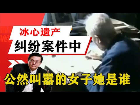 老梁揭祕系列-梁宏達講述：冰心遺產糾紛案件中，公然叫囂的女子她是誰？聽老梁來分析！老梁的評價壹針見血