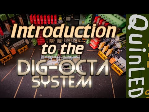 NEW! The Dig-Octa LED controller system 💡QuinLED💡