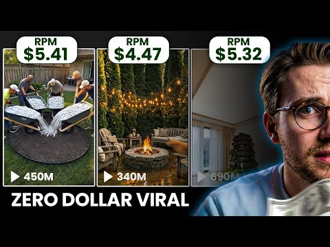 Viral Backyard Renovation | This FREE AI Method Makes Viral Videos