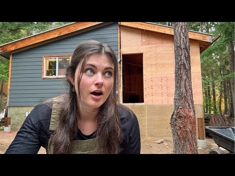 Building My Dream Homestead (the walls are up on the cabin!) Ep. 16