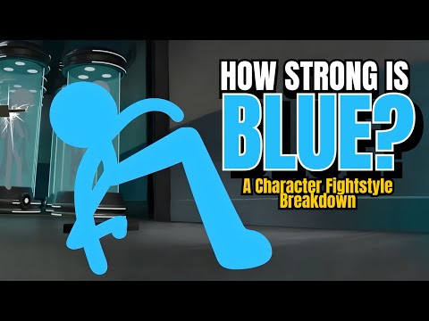 How Strong Is Blue - Character Fight-Style Breakdown! (Animation vs Minecraft/Animator vs Animation)