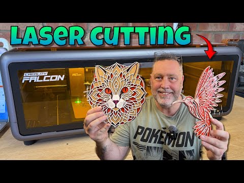 Newbie Laser cutting with the Creality Falcon A1