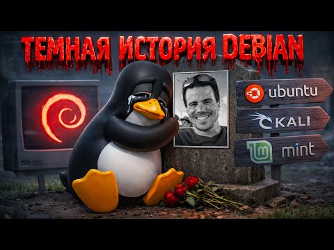 Debian: САМЫЙ СТАБИЛЬНЫЙ Linux и ТЁМНАЯ История Создателя