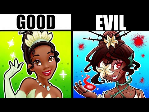 IF DISNEY PRINCESSES WERE EVIL ...😈👑