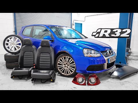 RESTORING MY CHEAP VW GOLF R32 | PART 1