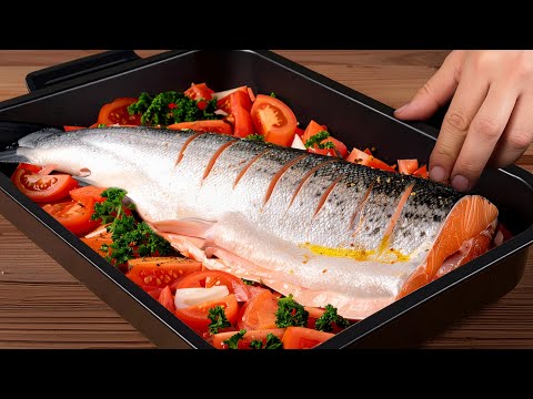 Das perfekte Weihnachtsessen, das ich je hatte! Der Koch hat mir diesen Lachs-Trick verraten!