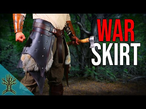 Easy Leather Barbarian Armor! Bonus: How to Oil Leather!