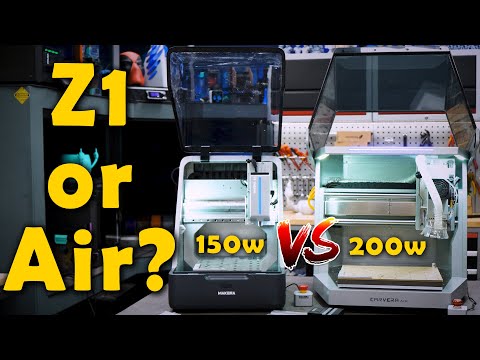 Makera Z1 vs Carvera Air: Precision, Power, problems and first impressions.