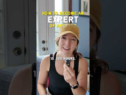 you’re already closer to becoming an expert than you think 🧐