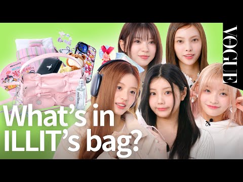 [ENG SUB] What’s in ILLIT’s bags? (Fire Noodles, Hello Kitty, Keyrings, Glasses, Beanies)