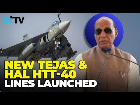 Rajnath Singh Inaugurates HAL Tejas Mk1A & HTT-40 Production Lines In Nashik | Defence Self-Reliance