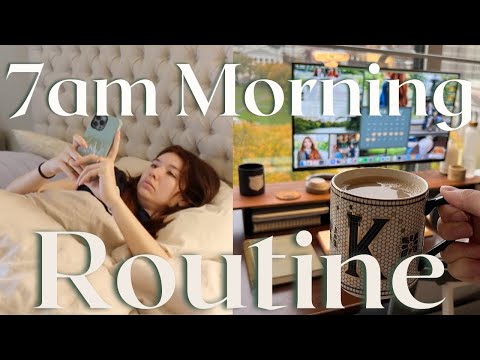 My 7am PhD ☀️Morning Routine | Reducing Friction for a Productive Morning